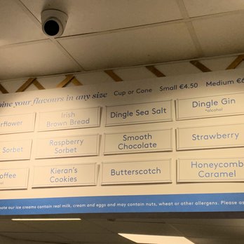 Murphy's - menu - Ice Cream & Frozen Yogurt Near Me - Galway, G Murphy's - menu - Ice Cream & Frozen Yogurt Near Me - Galway, G