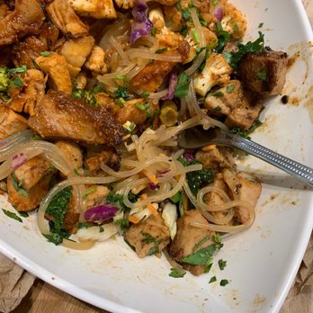 Bolay - Sweet potato Thai noodle, Kale, paprika bakes Colli , broc BBQ pork tenderloin - New American Near Me - Orlando, Florida Bolay - Sweet potato Thai noodle, Kale, paprika bakes Colli , broc BBQ pork tenderloin - New American Near Me - Orlando, Florida