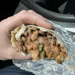Carne asada, no rice. Carne asada, no rice.