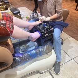 Pro Nails - Shellac gel pedicure