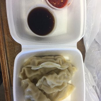 Kuai Dumplings & Soups - Steamed pork dumplings with spicy ginger and red pepper paste - Asian Fusion Near Me - Dallas, Texas