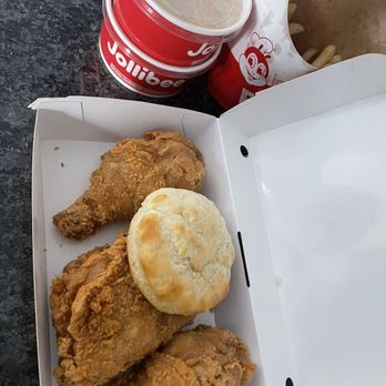 Jollibee - 3 Pc Chickenjoy w/ Biscuit 2 Sides and Drink - Chicken Shop Near Me - Sterling Heights, Michigan Jollibee - 3 Pc Chickenjoy w/ Biscuit 2 Sides and Drink - Chicken Shop Near Me - Sterling Heights, Michigan