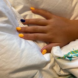 Touch Of Beauty - My best friends nails she messed them up