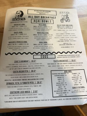 Menu photo 2 Zeke's Norfolk, VA Menu photo 2 Zeke's Norfolk, VA