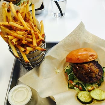 Hook Burger - Prime Burger with Fries - Burgers Near Me - Pasadena, California Hook Burger - Prime Burger with Fries - Burgers Near Me - Pasadena, California