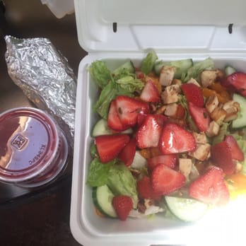Jonny Cakes Cafe - Strawberry salad takeout - Breakfast & Brunch Near Me - Troy, Michigan