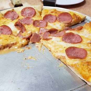 Adriano’s Italian Restaurant - Canadian bacon pizza with Alma sauce! - Italian Near Me - Plano, Texas Adriano’s Italian Restaurant - Canadian bacon pizza with Alma sauce! - Italian Near Me - Plano, Texas