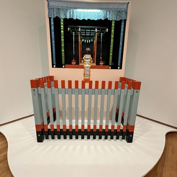 One of the cool pieces at the Poke in the Eye exhibit