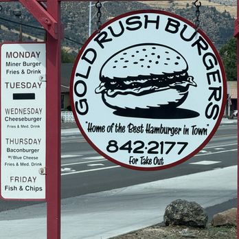 Gold Rush Burgers - Outside - Burgers Near Me - Yreka, California Gold Rush Burgers - Outside - Burgers Near Me - Yreka, California
