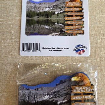 Great Basin National Park - Magnet & Sticker from the Lehman Caves Visitor Center  09-21-2025 - Parks Near Me - Baker, Nevada