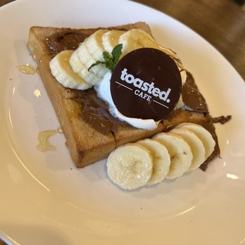 Toasted - Nutella banana French toast - Coffee & Tea Near Me - Montrose, California Toasted - Nutella banana French toast - Coffee & Tea Near Me - Montrose, California