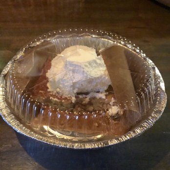 Old Fields Barbecue - Peach cobbler to go ( too much cornbread lol) - Barbeque Near Me - Huntington, New York Old Fields Barbecue - Peach cobbler to go ( too much cornbread lol) - Barbeque Near Me - Huntington, New York