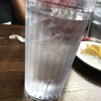 TGI Fridays - Dirty glass of water - American Near Me - Lithonia, Georgia