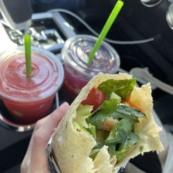 Salad and Go - Buffalo Chicken Wrap