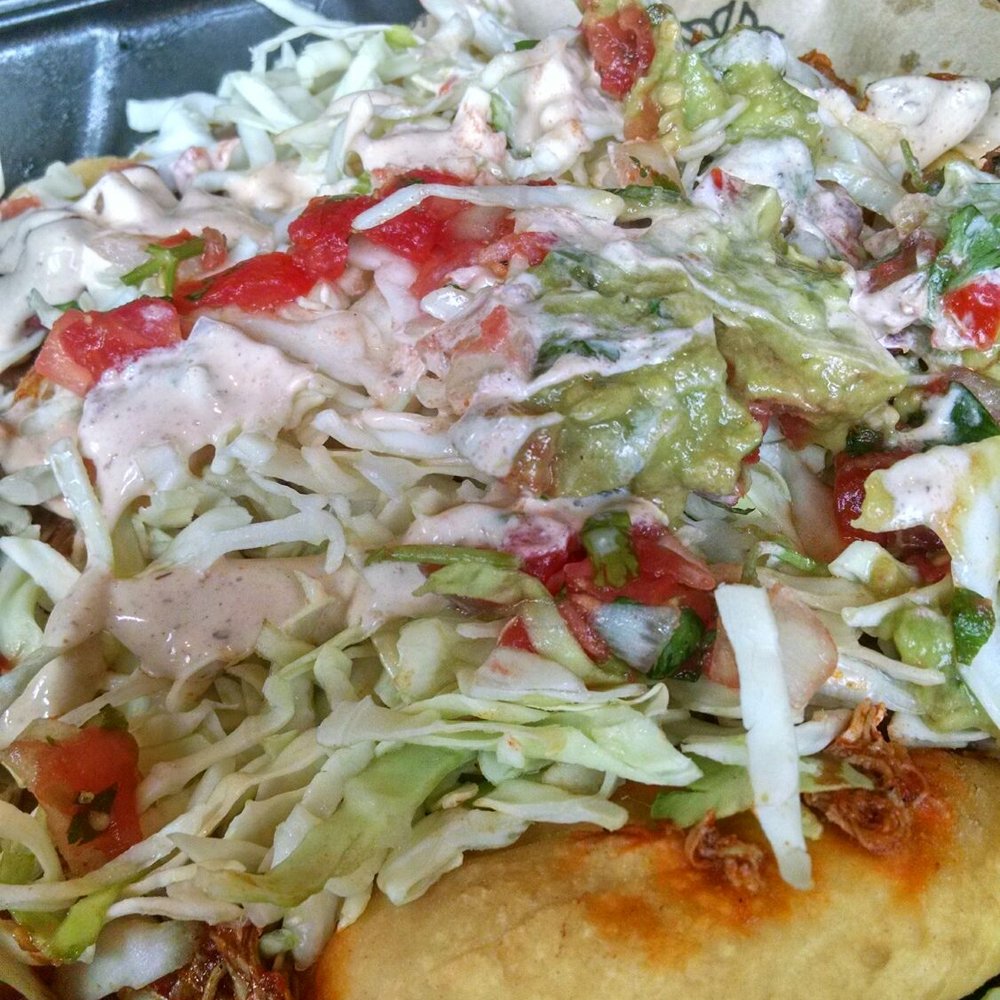Old Pueblo Grill - Navajo taco w chicken to go, really good in the toaster oven for breakfast the next day - Mexican Near Me - Rochester, New York Old Pueblo Grill - Navajo taco w chicken to go, really good in the toaster oven for breakfast the next day - Mexican Near Me - Rochester, New York