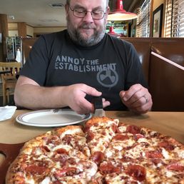 Pepperoni and bacon! Pepperoni and bacon!