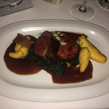 Spruce - Rib eye with duck fat potatoes and greens. - American Near Me - San Francisco, California Spruce - Rib eye with duck fat potatoes and greens. - American Near Me - San Francisco, California