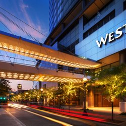 The Westin Bellevue - The Westin Bellevue sky bridge to W Bellevue
