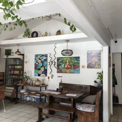 The Red Dot Vegetarian Kitchen - Inside seating