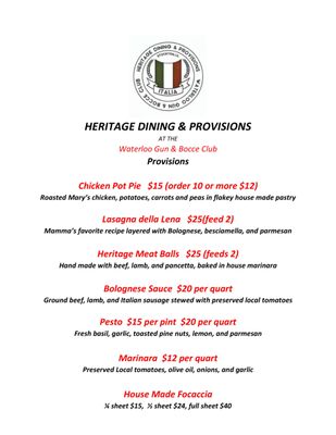 Menu photo 5 Heritage Dining & Provisions Stockton, CA Menu photo 5 Heritage Dining & Provisions Stockton, CA