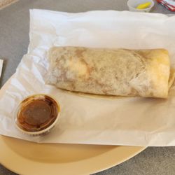Chris' Burgers - Bean and cheese burrito