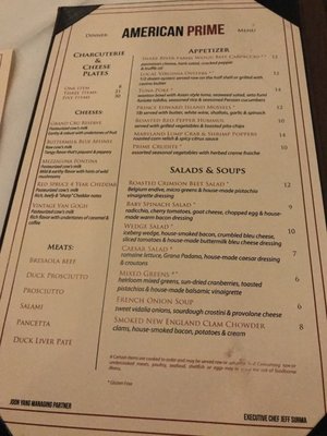 Menu photo 4 American Prime McLean, VA