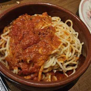 Pietro's - Spaghetti and so called meat sauce - Italian Near Me - Lodi, California Pietro's - Spaghetti and so called meat sauce - Italian Near Me - Lodi, California