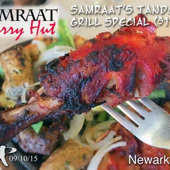 Samraat Curry Hut - Samraat's Tandoori Grill Special (i.e. - The "Sampler Platter") - Indian Near Me - Newark, California Samraat Curry Hut - Samraat's Tandoori Grill Special (i.e. - The "Sampler Platter") - Indian Near Me - Newark, California