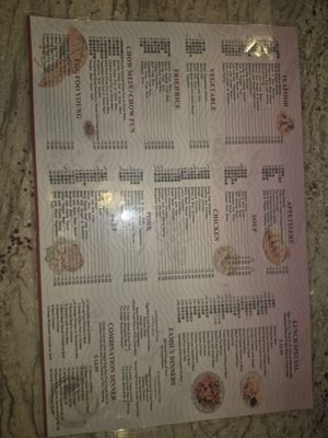 Menu photo 8 Lotus Fusion Sacramento, CA