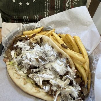 Tuttle Slice House - Gyro with fries - Pizza Near Me - Tuttle, Oklahoma Tuttle Slice House - Gyro with fries - Pizza Near Me - Tuttle, Oklahoma
