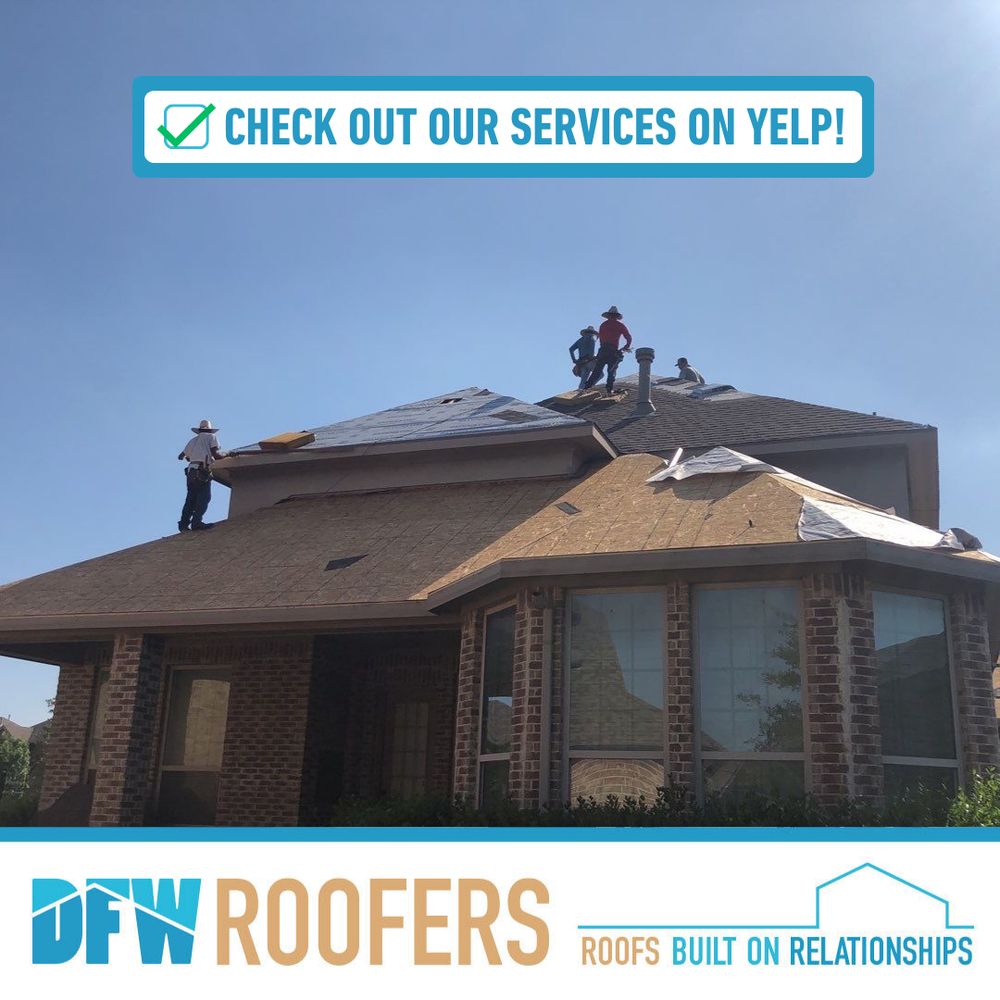 Slide of DFW Roofers
