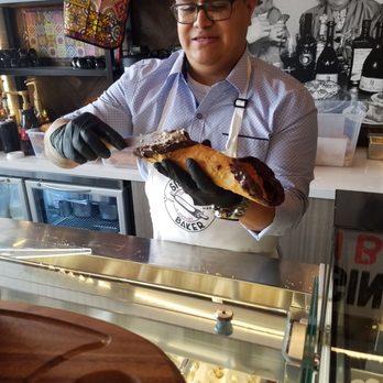 The Sicilian Baker - You get to custom make your cannoli with fillings, toppings and shell - Bakeries Near Me - Phoenix, Arizona
