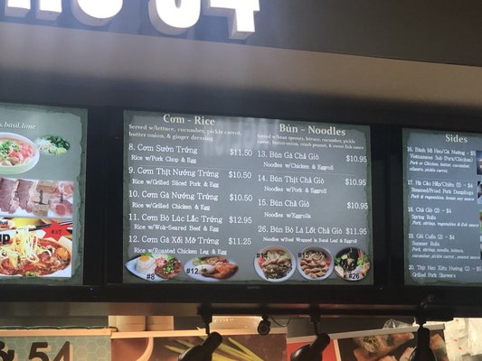 Menu photo 2 Pho 54 Orlando, FL