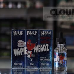 Cloud 9  - #VapeHeadz Blue Raspberry