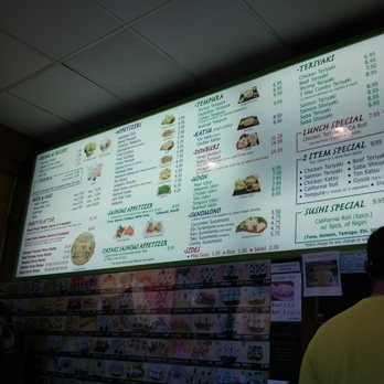 Yo Sushi - Massive menu. We ordered off the special menu. - Sushi Bars Near Me - Martinez, California Yo Sushi - Massive menu. We ordered off the special menu. - Sushi Bars Near Me - Martinez, California