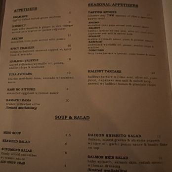 Saru Sushi Bar - Menu April 2024 - Sushi Bars Near Me - San Francisco, California Saru Sushi Bar - Menu April 2024 - Sushi Bars Near Me - San Francisco, California