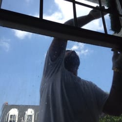 21st Century Window Cleaning N Services - One of the friendly window cleaners , he did a outstanding job Thanks guys !!!!