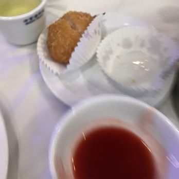 Ocean Palace - Crab shrimp claw and sauce - Dim Sum Near Me - Houston, Texas Ocean Palace - Crab shrimp claw and sauce - Dim Sum Near Me - Houston, Texas