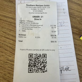 Southern Recipes Grill - American Near Me - Plano, Texas
