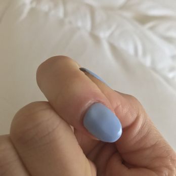 Oscar Nails & Spa - Dent from where the bump was on the finger that was silk wrapped - Nail Salons Near Me - Flushing, New York Oscar Nails & Spa - Dent from where the bump was on the finger that was silk wrapped - Nail Salons Near Me - Flushing, New York