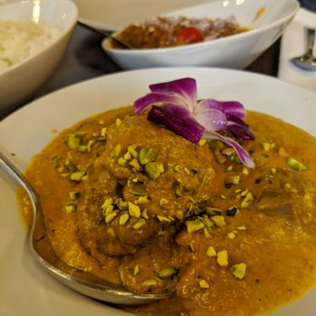 Chimney Indian Kitchen + Bar - Goat Pista Korma - Indian Near Me - Chapel Hill, North Carolina Chimney Indian Kitchen + Bar - Goat Pista Korma - Indian Near Me - Chapel Hill, North Carolina