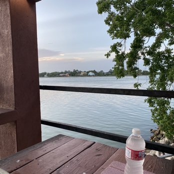 Pier Eight Seafood Restaurant - View from the table 2. - Seafood Near Me - Seabrook, Texas
