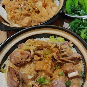Good Taste Casserole Rice - Unionville - Pork rib x preserved duck (bottom) and chicken x salted fish (top) - Chinese Near Me - Markham, Ontario Good Taste Casserole Rice - Unionville - Pork rib x preserved duck (bottom) and chicken x salted fish (top) - Chinese Near Me - Markham, Ontario