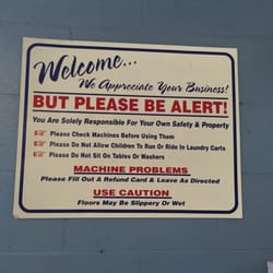 Jefferson Coin Op & Drop Off Laundry - "Fill out a refund card." There are no refund cards. This place is a joke.
