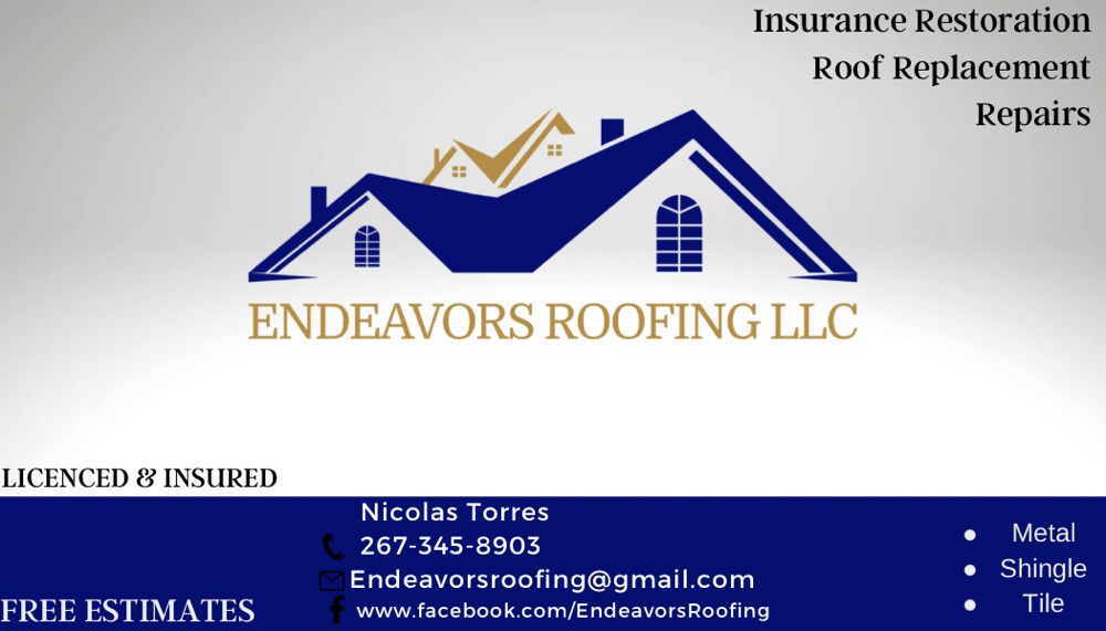 Slide of Endeavors Roofing