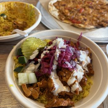 Nazo's Wrapway - Spicy Chicken Bowl - Mediterranean Near Me - Charlotte, North Carolina Nazo's Wrapway - Spicy Chicken Bowl - Mediterranean Near Me - Charlotte, North Carolina