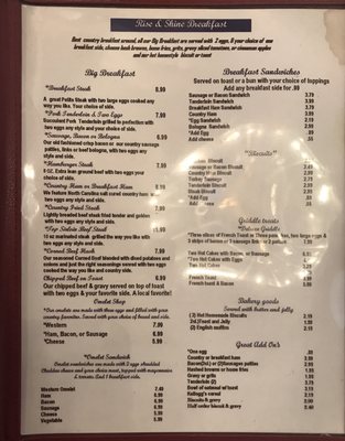 Menu photo 1 Brintle's Homestyle Restaurant Mount Airy, NC Menu photo 1 Brintle's Homestyle Restaurant Mount Airy, NC