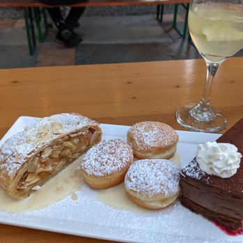 Ludwig's Biergarten - Dessert sampler! - German Near Me - Mountain View, California Ludwig's Biergarten - Dessert sampler! - German Near Me - Mountain View, California