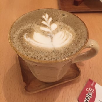 Via Tokyo - Hojitcha Latte. Strong tea taste, not too milky. The texture is lighter than usual as a latte, which I actually prefer. A nice surprise. - Desserts Near Me - Hong Kong, HK