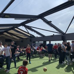 Hotel Football - Roof top pre game - drinks and fun .